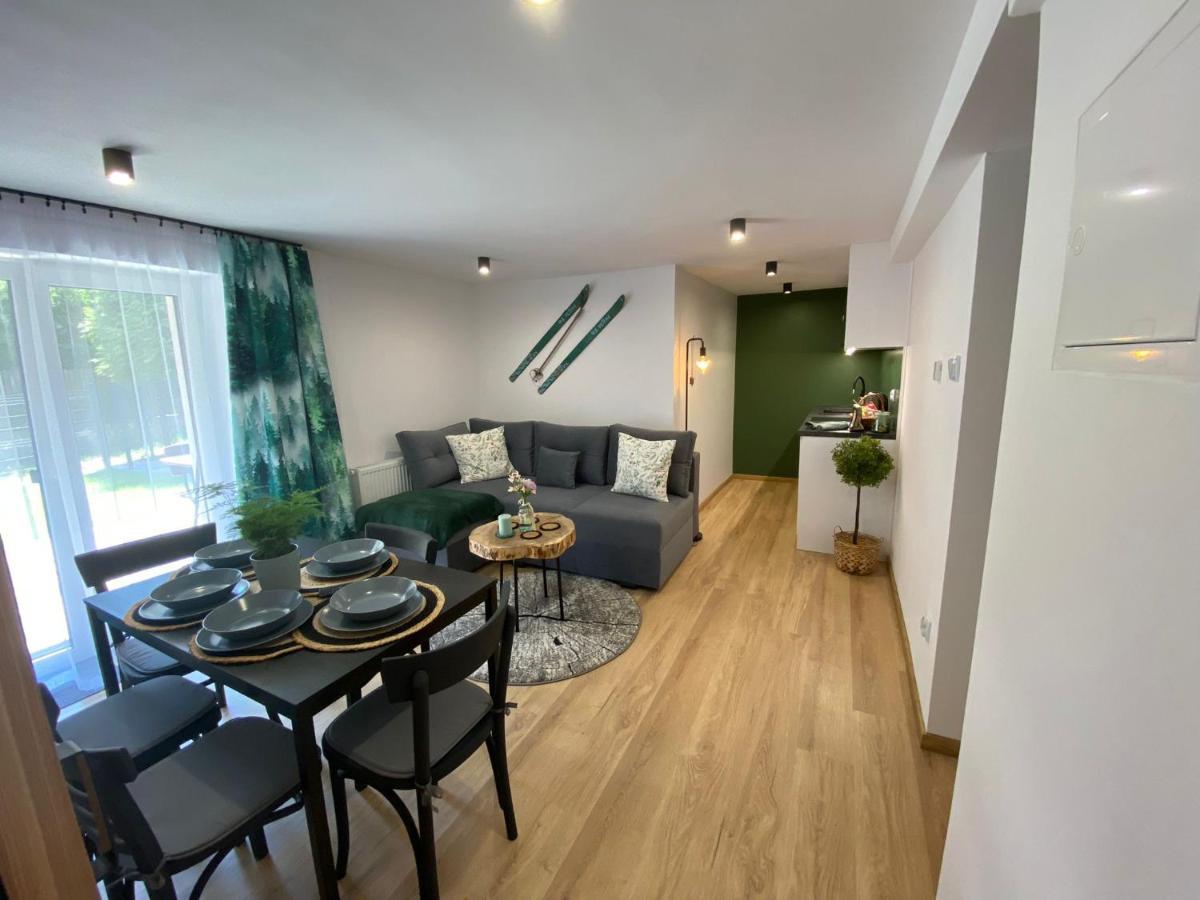 U Gazdy - Apartament Z Ogrodem I Tarasem , Przy Gondoli 슈차이르크 외부 사진